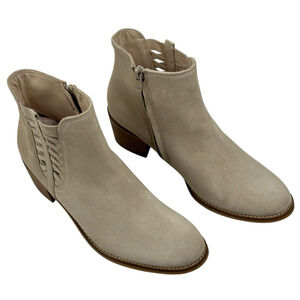 Paul Green Vienna Biscuit Soft Suede Chelsea Boots Womens US 7.5 UK 5 New $520